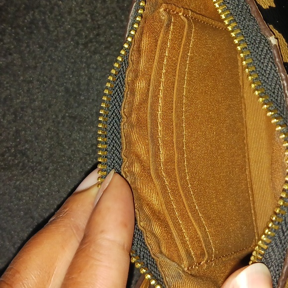 Coach leopard print wallet - Picture 5 of 5